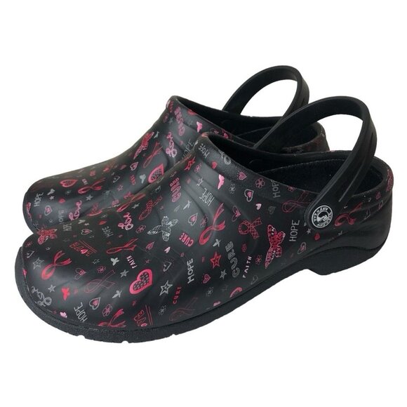 Anywear Unisex Anti Slip Closed Back EVA Nursing Clogs Shoes - Size W8 M6 - Picture 5 of 13